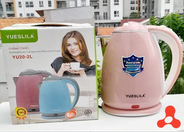 ẤM SIÊU TỐC 2L 2 LỚP YUESLILA YU20