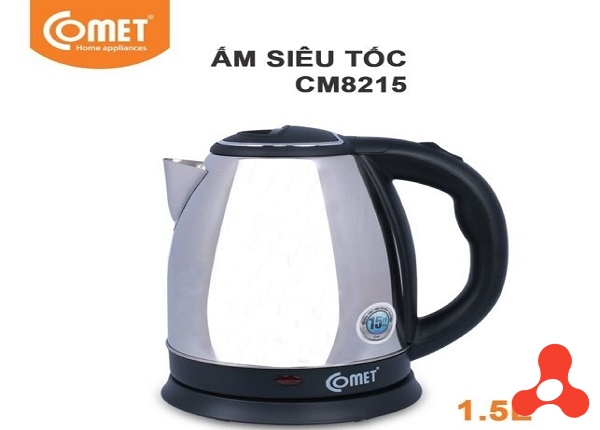 ẤM SIÊU TỐC INOX 1,5L COMET CM8215 (T12)