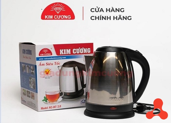 ẤM SIÊU TỐC INOX 2L KIM CƯƠNG KC-IAT 2.0 (T12)