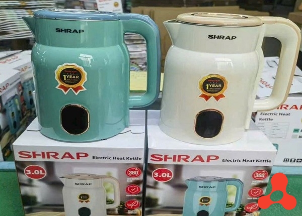 ẤM SIÊU TỐC 3L SHRAP SH- 38 CAO CẤP