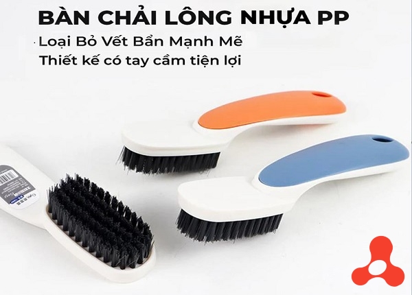 BÀN CHẢI NHỰA CÁN DÀI LÔNG MỀN ĐA NĂNG