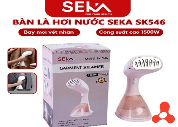 BÀN ỦI HƠI NƯỚC CẦM TAY SEKA SK546