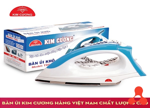 BÀN ỦI KHÔ KIM CƯƠNG T602 CHÍNH HÃNG