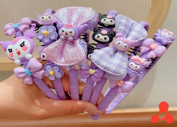 BĂNG ĐÔ BỜM TÓC HOẠT HÌNH KUROMI