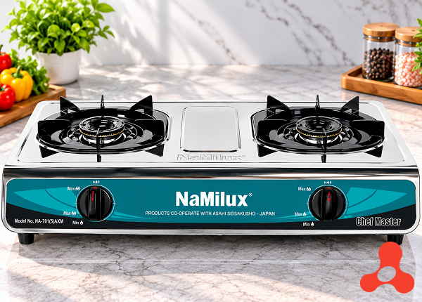 BẾP GAS ĐÔI NAMILUX NA-701(5)AXM (DMN-70DSS)