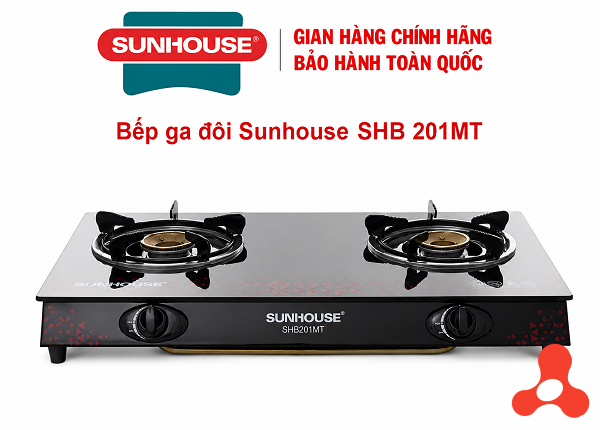 BẾP GAS ĐÔI SUNHOUSE SHB 201MT