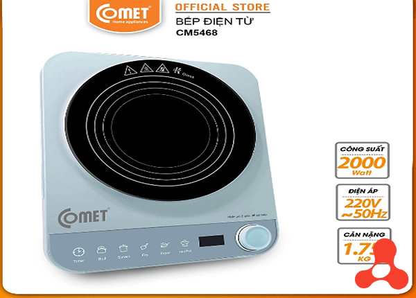 BẾP ĐIỆN TỪ CẢM ỨNG COMET CM5468
