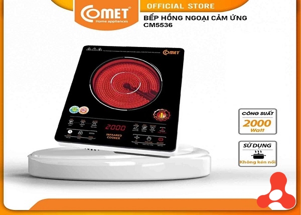 BẾP HỒNG NGOẠI CẢM ỨNG COMET CM5536