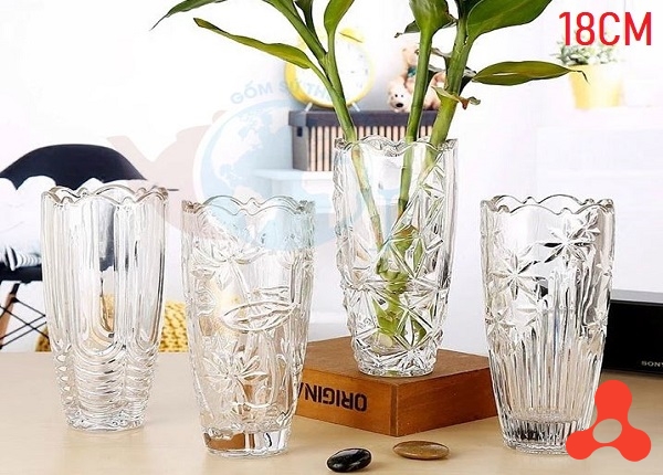 BÌNH CẮM HOA MIỆNG BÈO 18CM DELI HP122- 1