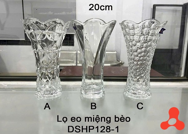 BÌNH CẮM HOA MIỆNG BÈO 20CM DELI DSHP128- 1