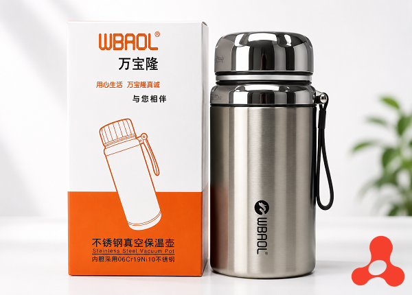 BÌNH GIỮ NHIỆT BAOL WL31 1000ML INOX 304 (T30)