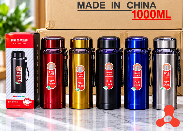 BÌNH GIỮ NHIỆT CAO CẤP INOX 316 - 1000ML (T50)
