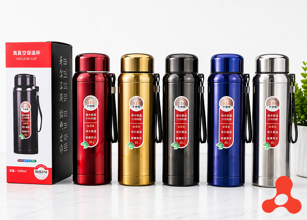 BÌNH GIỮ NHIỆT CAO CẤP INOX 316 - 800ML (T50)