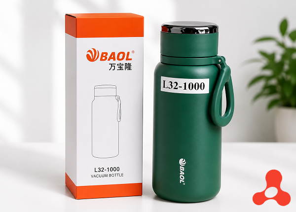 BÌNH GIỮ NHIỆT INOX 1000ML BAOL L32,L49 (T30)