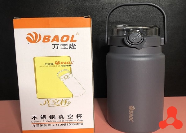 BÌNH GIỮ NHIỆT INOX 1000ML BAOL WX27