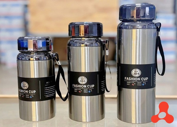 BÌNH GIỮ NHIỆT INOX 600ML FASHION CUP