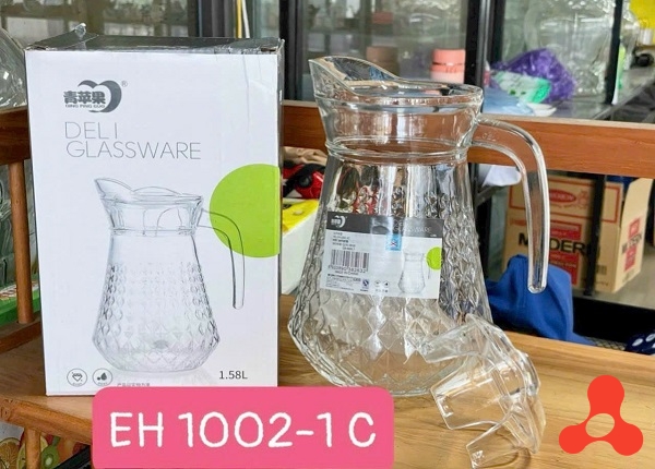 BÌNH THỦY TINH 1,7L EH 1002- 1C