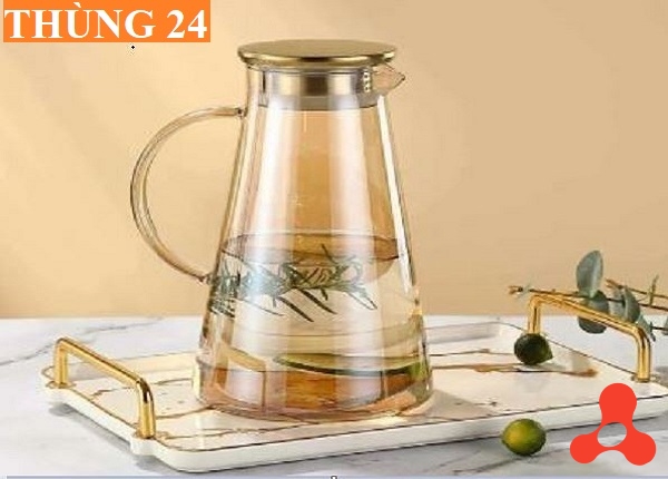 BÌNH THỦY TINH DELI 1,8L SANG TRỌNG