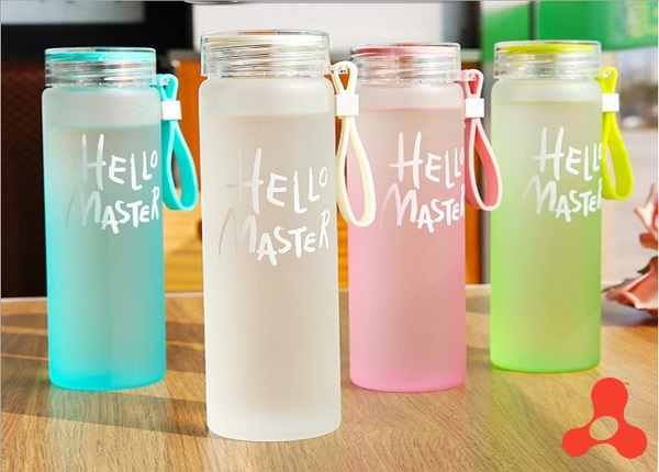 BÌNH NƯỚC THỦY TINH HELLO MASTER 500ML