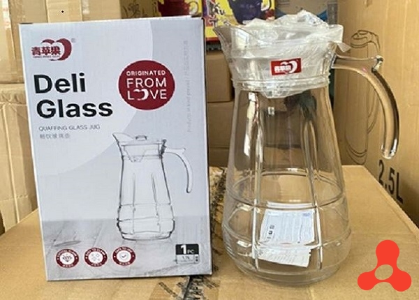 BÌNH THỦY TINH DELI CAO CẤP 1,7L YZH36