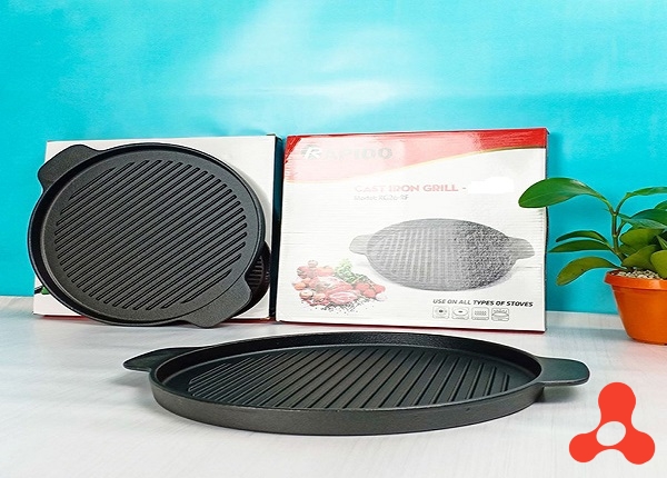 BỘ 2 CHẢO GANG CHỐNG DÍNH 22-24CM