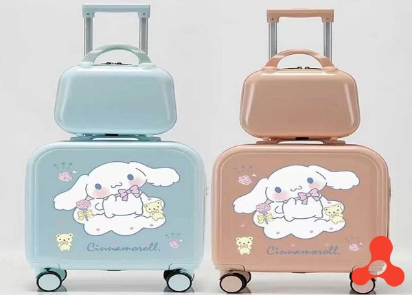 BỘ 2 VALI HOẠT HÌNH 18 INCH ĐỰNG HÀNH LÝ