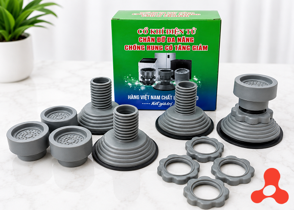 BỘ 4 CHÂN CHỐNG RUNG MÁY GIẶT ĐA NĂNG (T30)