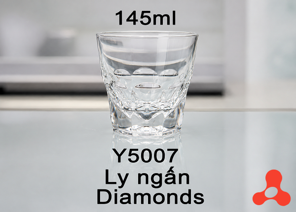 BỘ 6 LY THUỶ TINH 145ML DIAMONDS Y5007 (T12)