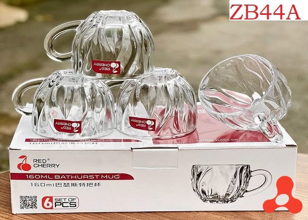 BỘ 6 LY THỦY TINH 160ML CAO CẤP ZB44A