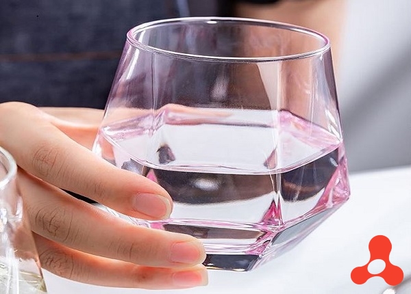 BỘ 6 LY THỦY TINH 310ML LỤC LĂNG HỒNG PHẤN
