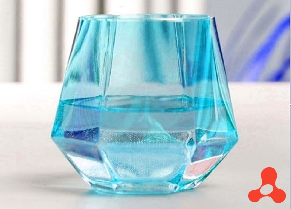 BỘ 6 LY THỦY TINH 310ML LỤC LĂNG XANH
