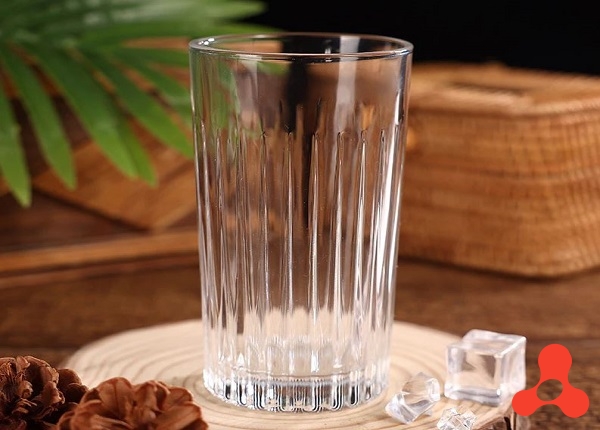 BỘ 6 LY THỦY TINH 360ML SỌC TRẮNG LXZS3307