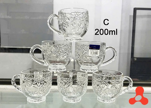 BỘ 6 LY THỦY TINH CAO CẤP DSZB249 MÃ C