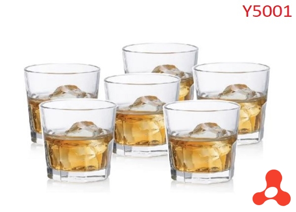 BỘ 6 LY THỦY TINH DELI 135ML Y5011