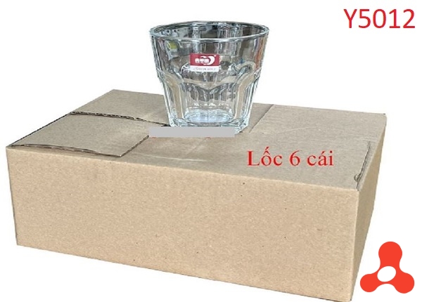 BỘ 6 LY THỦY TINH DELI 205ML Y5012