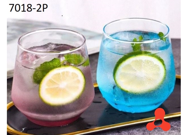 BỘ 6 LY THỦY TINH DELI AURORA 7018 2P