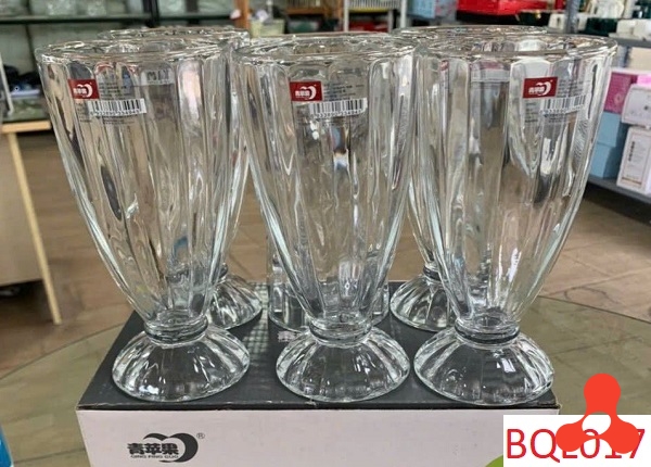 BỘ 6 LY THỦY TINH DELI CAO SỌC ĐỨNG BQL017