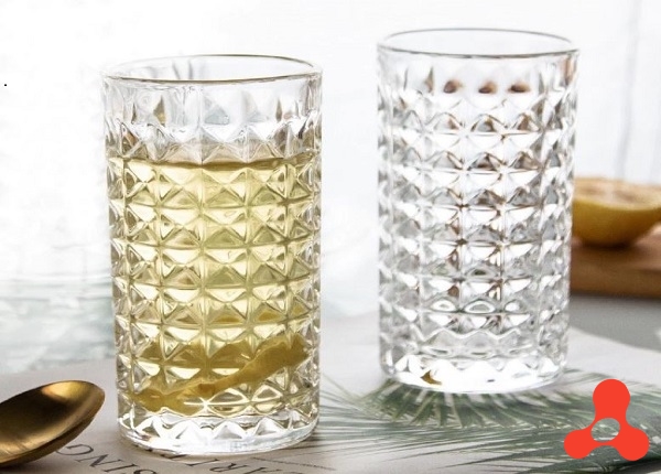 BỘ 6 LY THỦY TINH KIM CƯƠNG 278ML Y2027