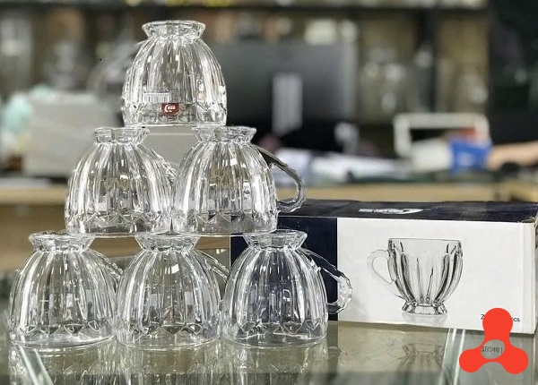 BỘ 6 LY THỦY TINH SỌC KHÍA DELI ZB246