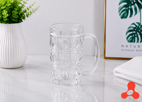 BỘ 6 LY THỦY TINH UỐNG BIA 380ml DIAMONDS ZB01-400 (T8)