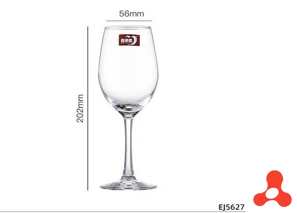 BỘ 6 LY THUỶ TINH UỐNG RƯỢU VANG 285ML EJ5627 (T8)