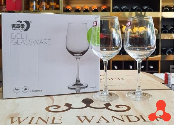 BỘ 6 LY THUỶ TINH UỐNG RƯỢU VANG 330ML EJ5635 (T8)