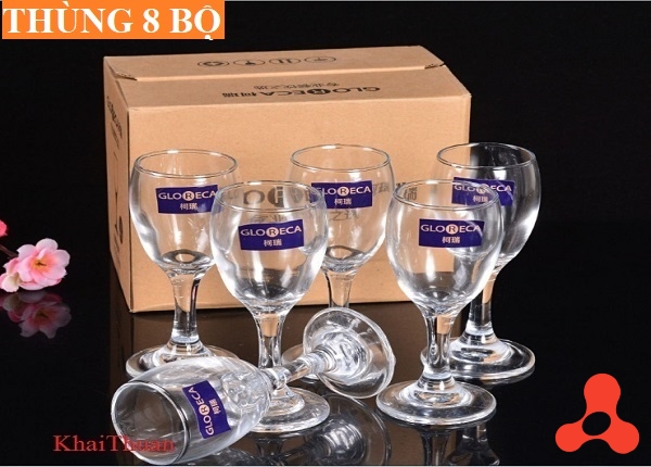 BỘ 6 LY THỦY TINH GL3968- 150ML