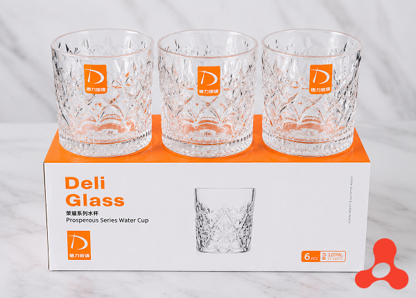 BỘ 6 LY THUỶ TINH WHISKY DELI TK501-1E (T8)