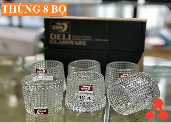 BỘ 6 LY UỐNG RƯỢU 148A,B,C,D CAO CẤP (THÙNG 8)