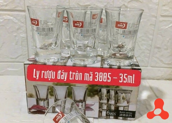 BỘ 6 LY UỐNG RƯỢU DELI 35ML EY3005 (T24)