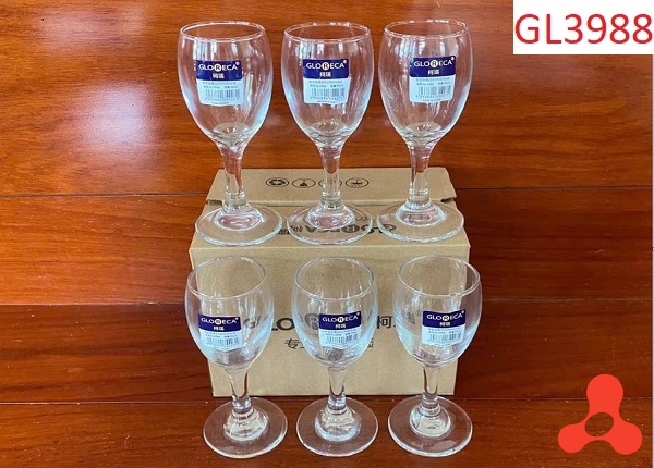 BỘ 6 LY UỐNG RƯỢU VANG 95ML GL3988