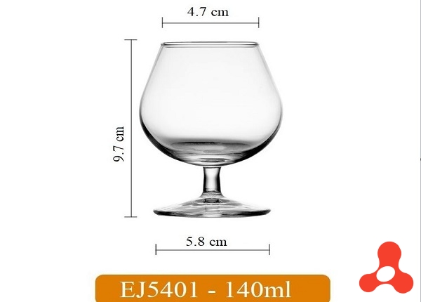 BỘ 6 LY UỐNG RƯỢU VANG DELI 140ML EJ5401 (T8)