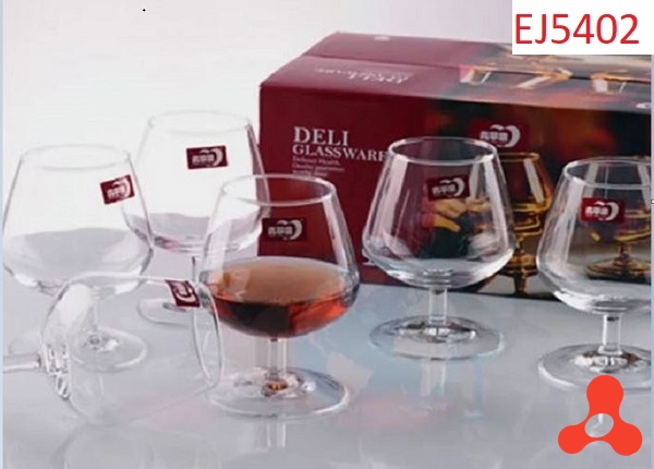 BỘ 6 LY UỐNG RƯỢU VANG DELI 250ML EJ5402