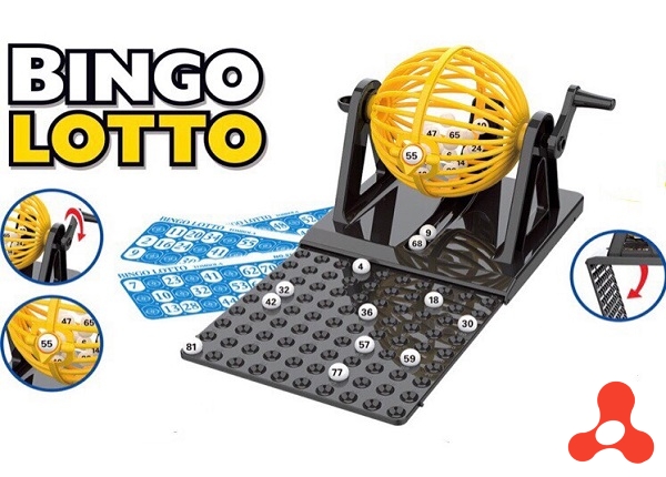 BỘ ĐỒ CHƠI LỒNG QUAY LÔ TÔ BINGO 90 SỐ